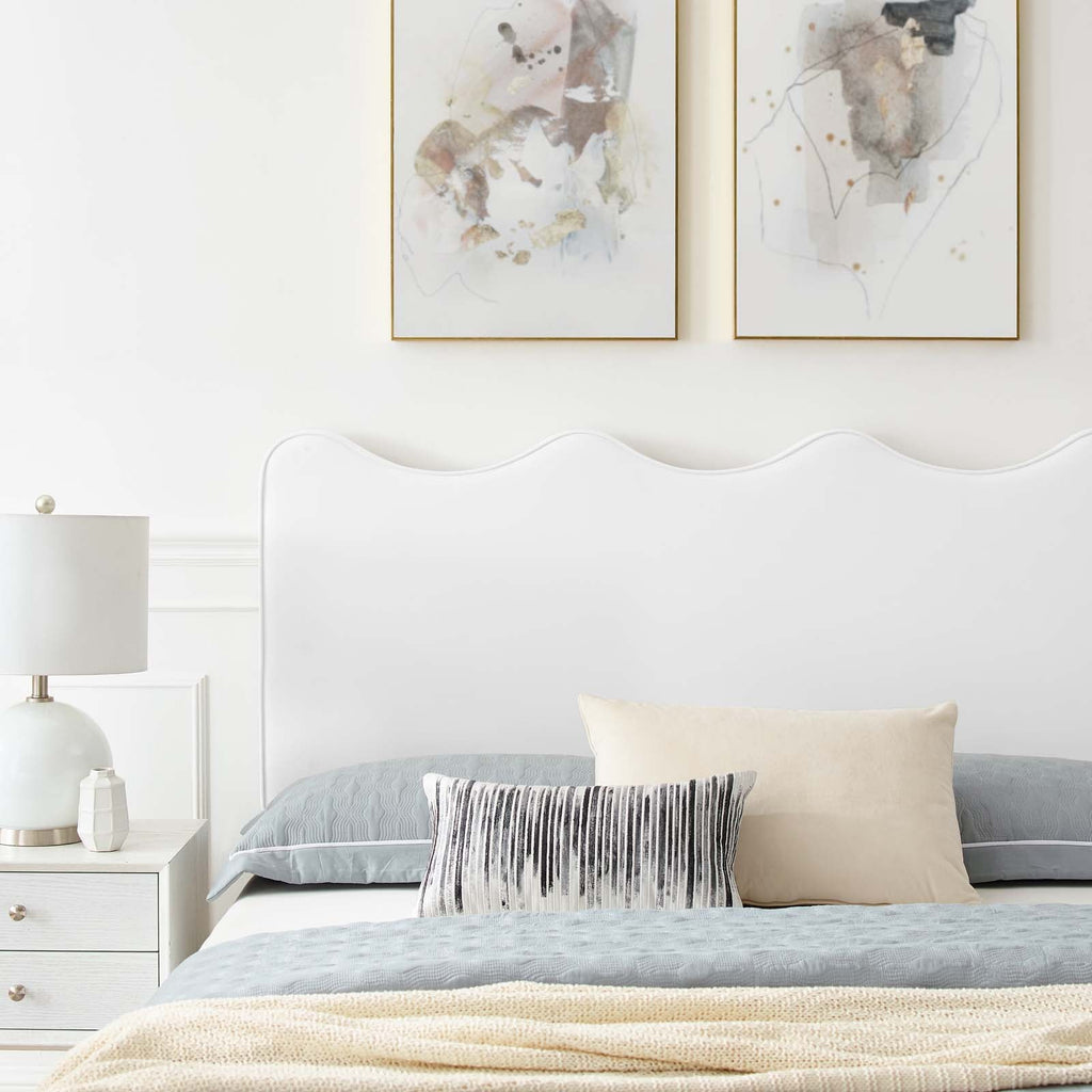 Current Performance Velvet Queen Platform Bed by Modway
