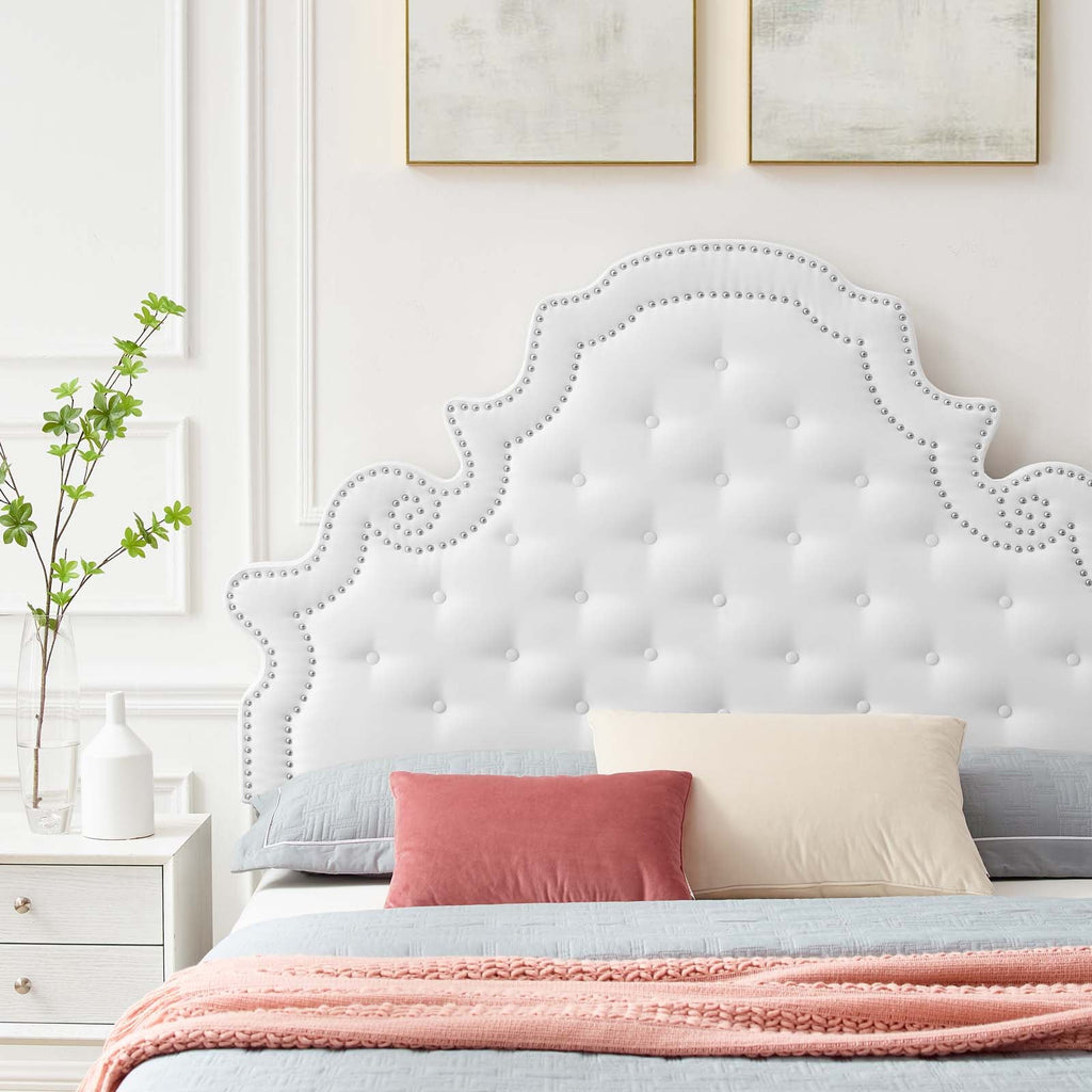 Gwyneth Tufted Performance Velvet Queen Platform Bed by Modway
