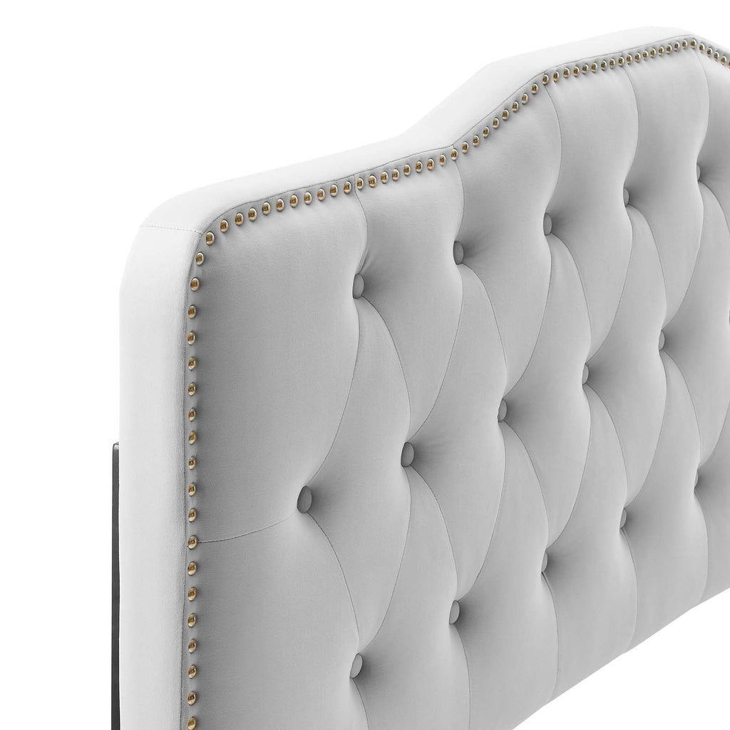 Amber Performance Velvet Twin Platform Bed by Modway