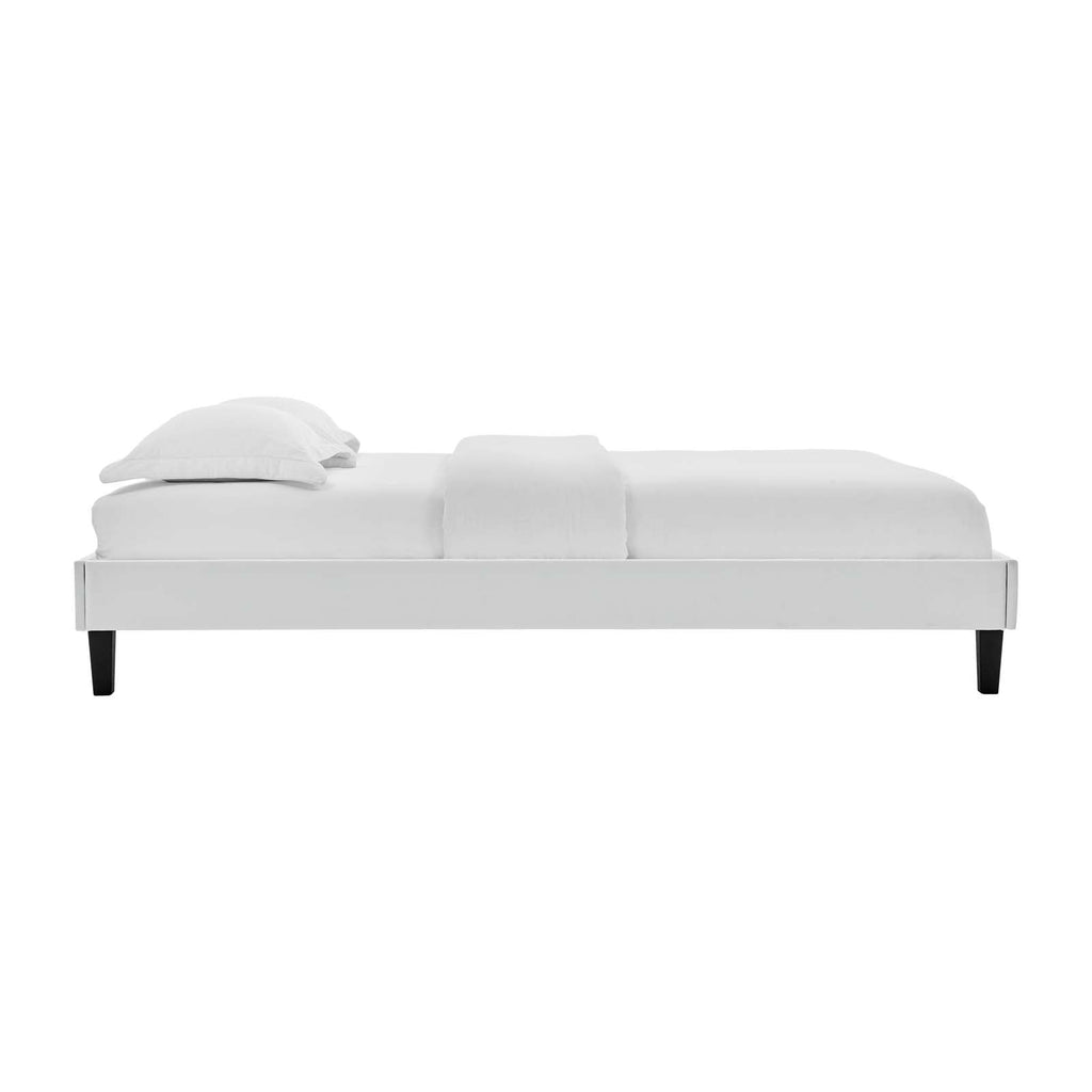 Amber Tufted Performance Velvet King Platform Bed by Modway