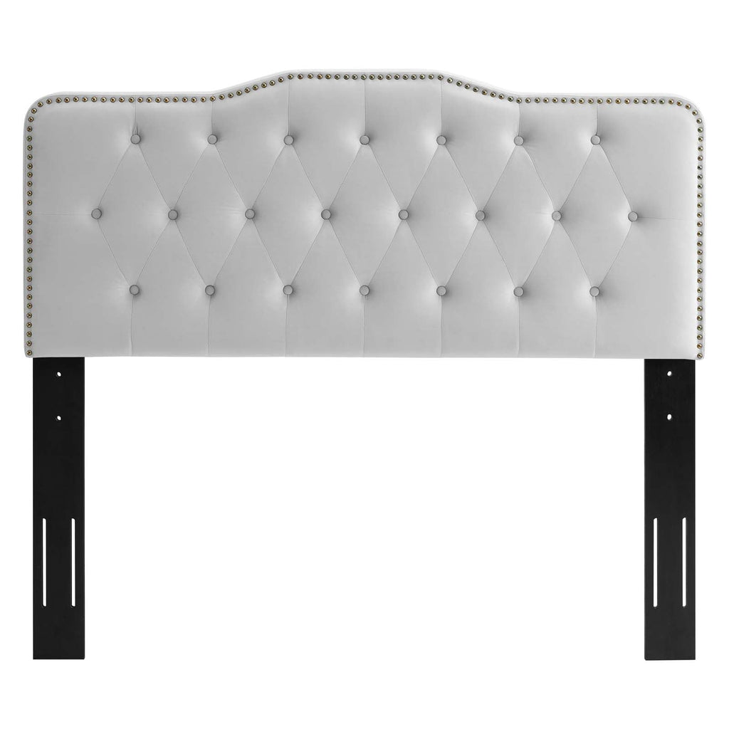 Amber Tufted Performance Velvet King Platform Bed by Modway