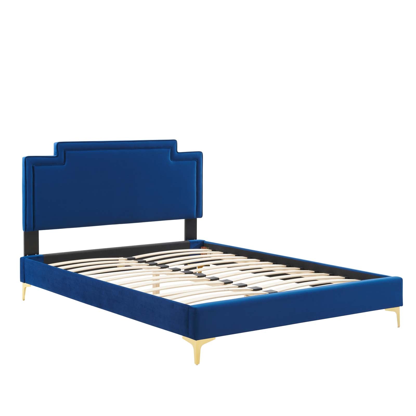 Liva Performance Velvet Twin Bed by Modway