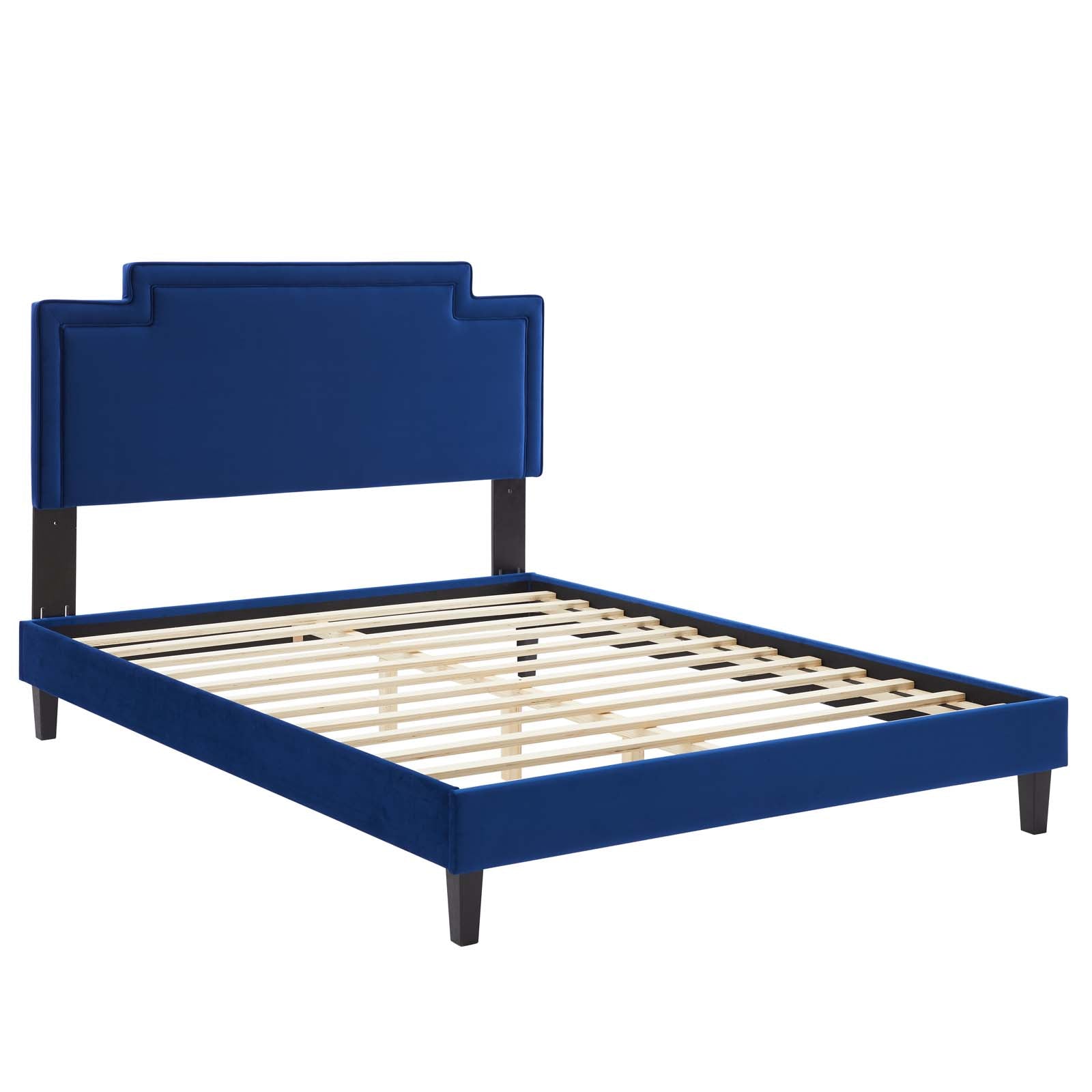 Liva Performance Velvet Queen Bed by Modway