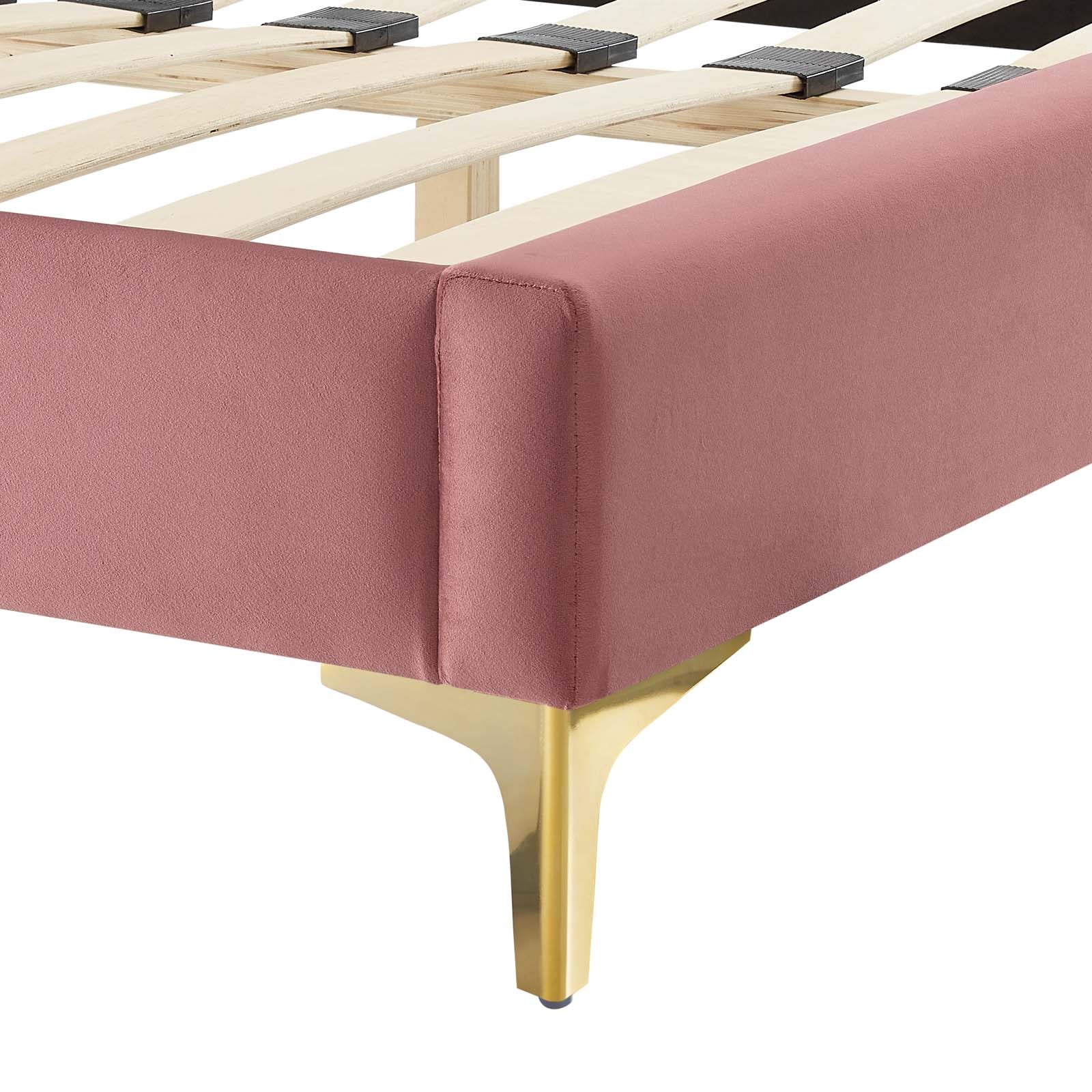 Liva Performance Velvet King Bed by Modway