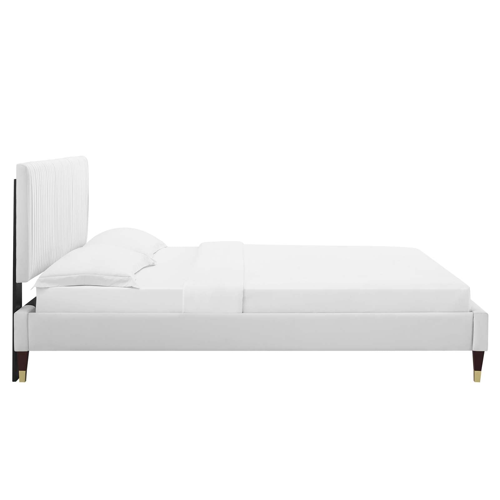 Peyton Performance Velvet Full Platform Bed by Modway