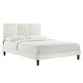 Sofia Channel Tufted Performance Velvet Full Platform Bed by Modway