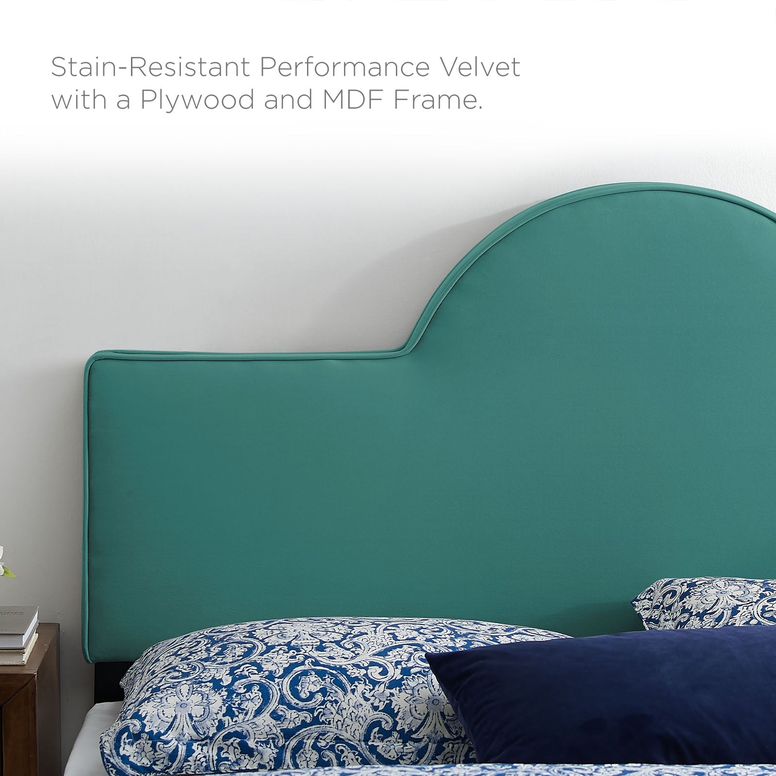 Aurora Performance Velvet Full Bed by Modway