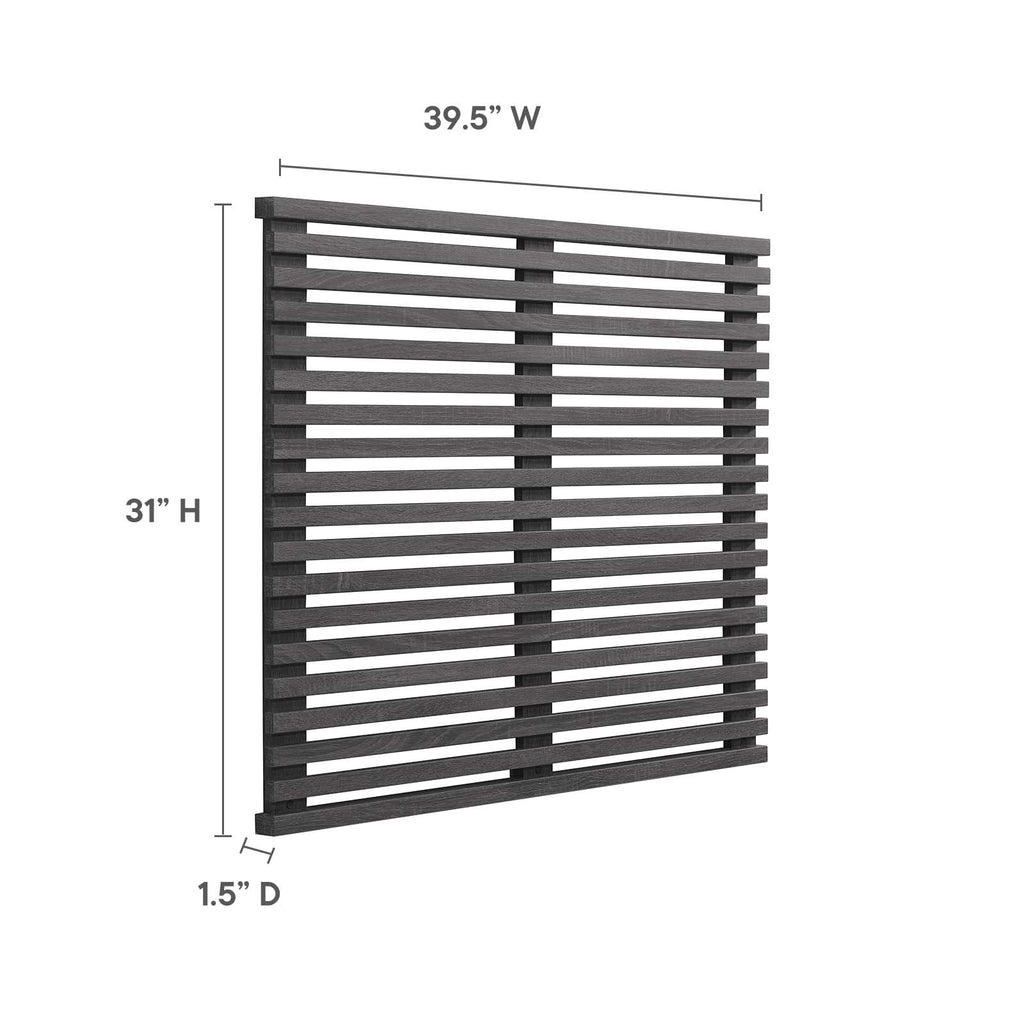 Render Wall Mount Twin Headboard by Modway
