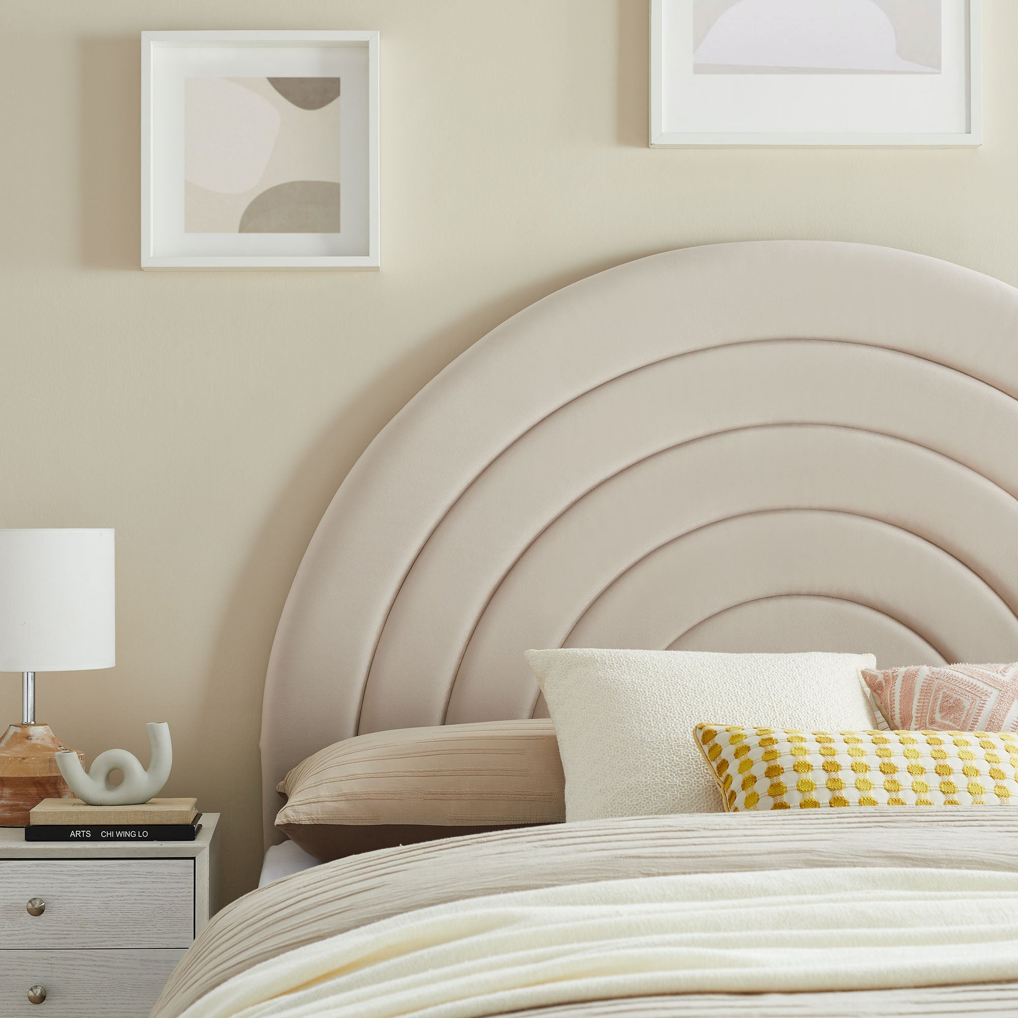 Solana Arched Performance Velvet Queen Headboard by Modway