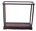 Display Case for Midsize Tall Ship Classic Brown