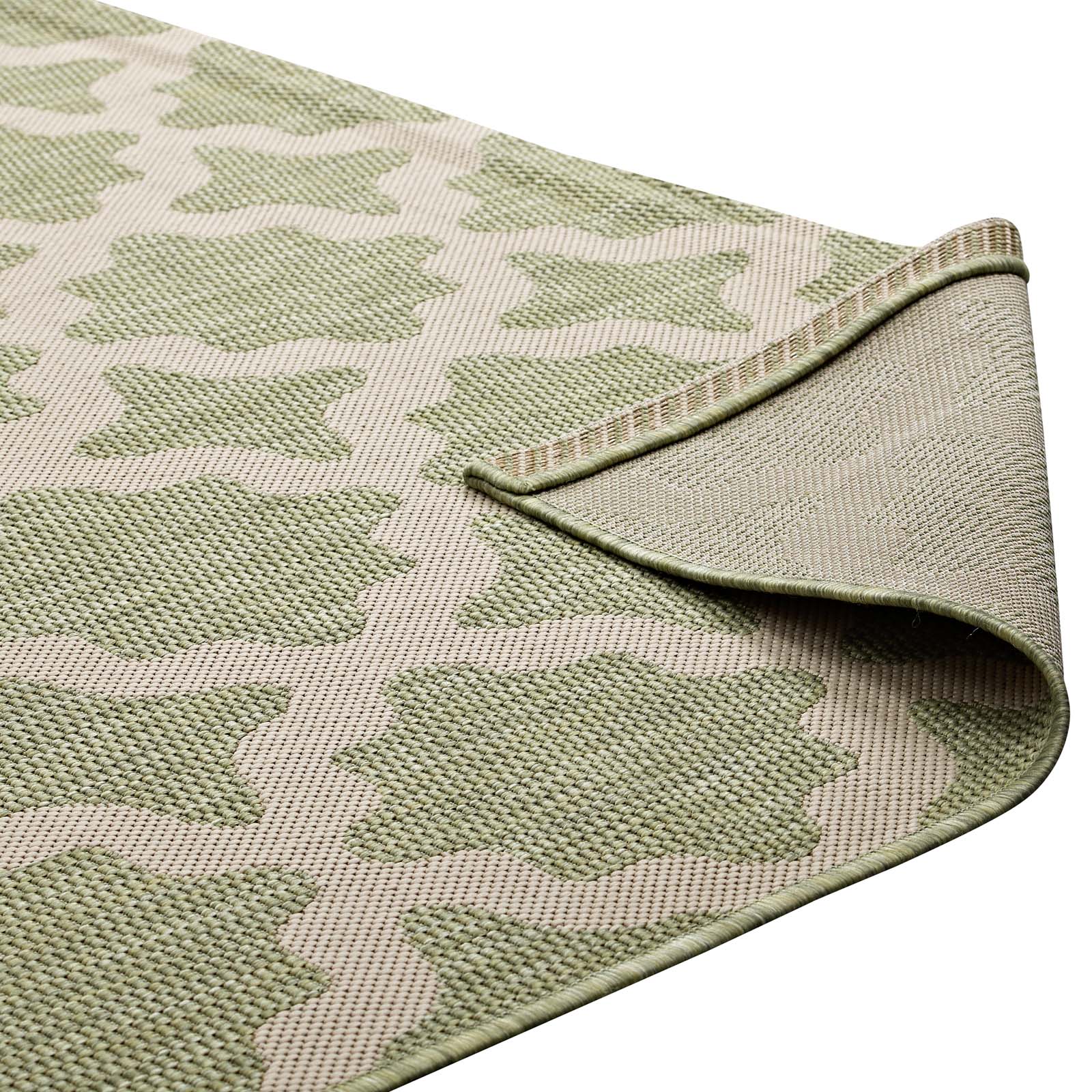 Cerelia Moroccan Trellis Indoor and Outdoor 4x6 Area Rug by Modway