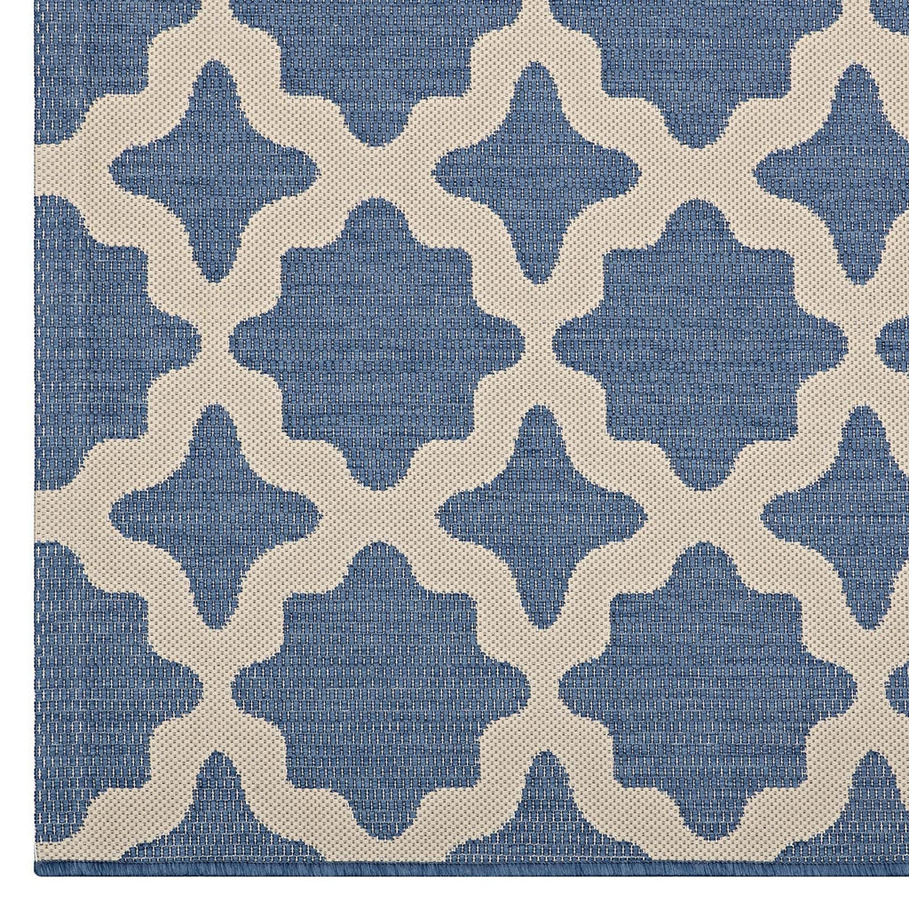 Cerelia Moroccan Trellis Indoor and Outdoor 5x8 Area Rug by Modway