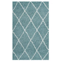 Toryn Diamond Lattice 8x10 Shag Area Rug by Modway