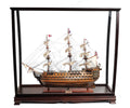HMS Victory Large With Table Top Display Case